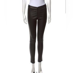Alice + Olivia Genuine Leather Leggings